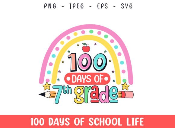 100 Days of 7th Grade School Life Design