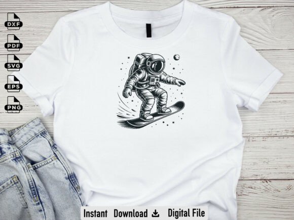 Astronaut SVG for Graphics and Crafts