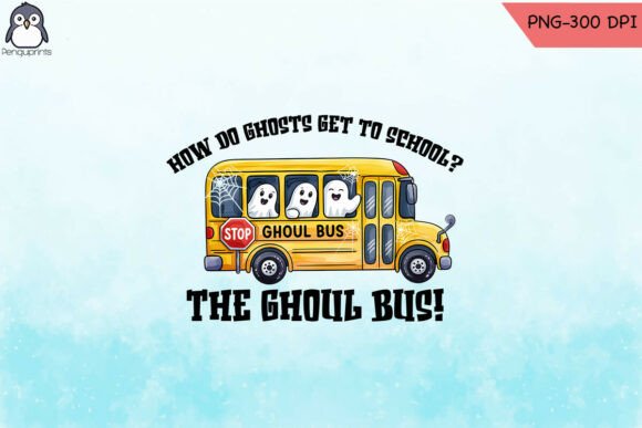 Halloween School Bus Driver PNG