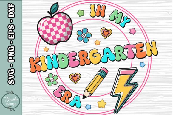 In Kindergarten Era Teacher School PNG