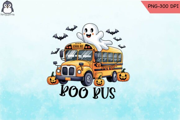 School Halloween Driver Sublimation PNG